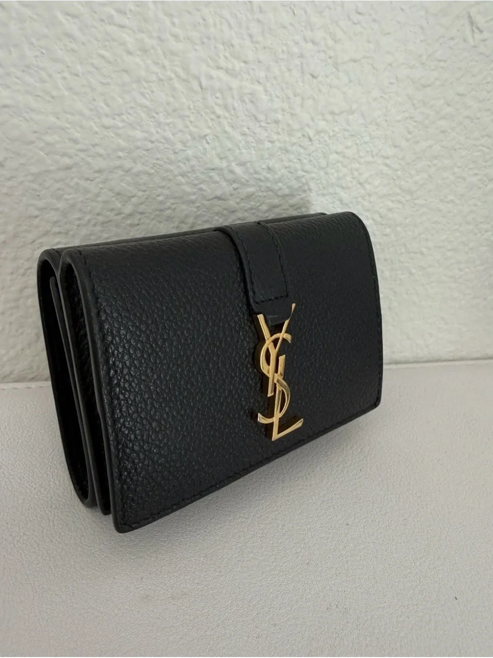 ✅AUTH✅NEW YSL BLACK WALLET